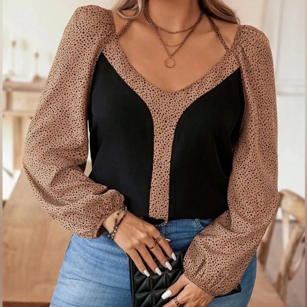 Womens plus size polka dots different size NWT - Picture 3 of 5